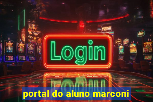 portal do aluno marconi